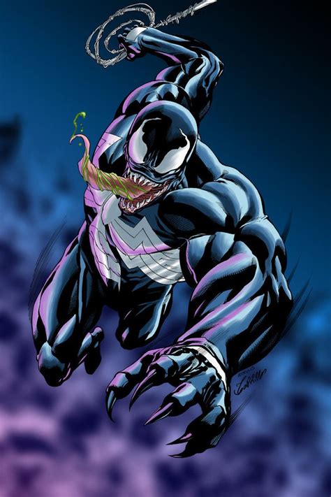 Venom By Swave18 On Deviantart Dibujos Marvel Capitan America Dibujo