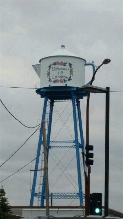 Coffee Pot Water Tower 12849 1st Ave N Lindstrom Mn Monuments