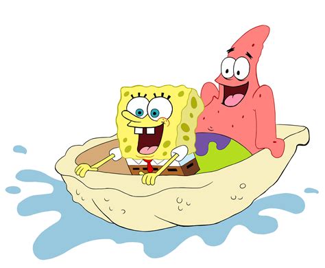 Spongebob And Patrick Transparent Clipart