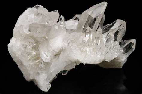 39 Clear Quartz Crystal Cluster Brazil 229559 For Sale