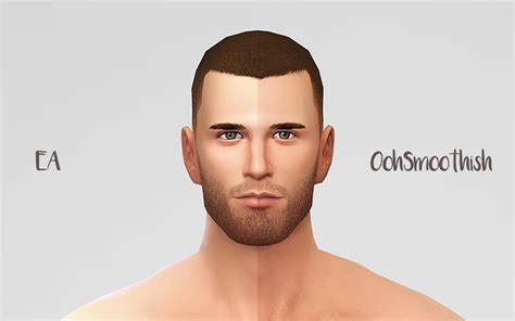 My Sims 4 Blog Ohh Smoothish Skin Replacement For Males And Females By