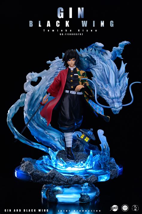 Gin x Black Wing Studio Demon Slayer Giyu Tomioka GK Resin Statue