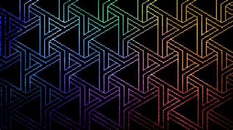 Pixels Geometric Figures Square Triangle Abstract Geometry Pixel