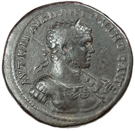 Saw something that caught your attention? Caracalla bronze medallion from Cyzicus. | Roman Imperial ...