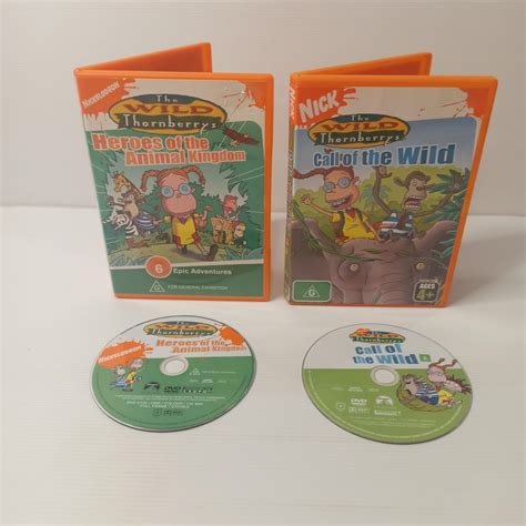 The Wild Thornberrys Dvd 2 Bundle Lot Heroes Animal Kingdom Call Of