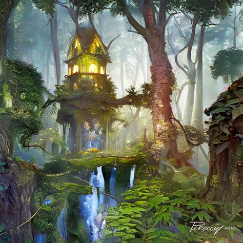 Magic Journeys Dwarf Treehouse By Perecciv On Deviantart