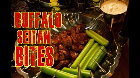 You will need about 1 cup and 1/4 of the sauce mixture. Buffalo Seitan Bites | Vegan Black Metal Chef Food Demo ...