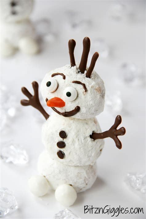 Frozen Inspired Doughnut Olaf