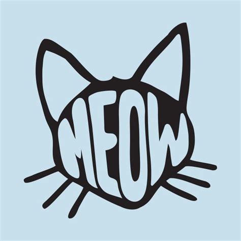 Meow Childrens Shirt On Teepublic Childrens Shirts Meows Cat Lover