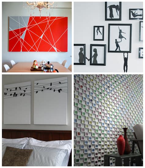 4 Super Cool Diy Wall Art Ideas The Hiddenbed Blog Diy Wall Art