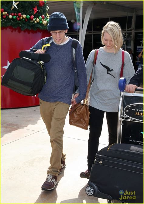 Mia Wasikowska Takes Boyfriend Jesse Eisenberg Back to Her Home Country