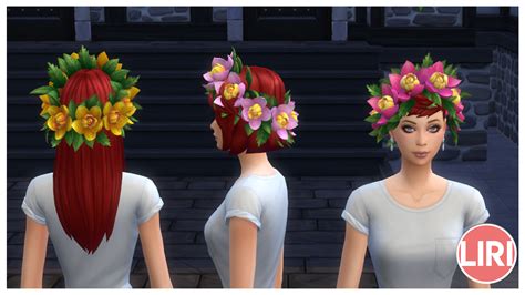 Sims 4 Child Flower Crown