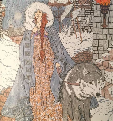 Game Of Thrones Coloring Book Sansa By Rickgrimes923 On Deviantart