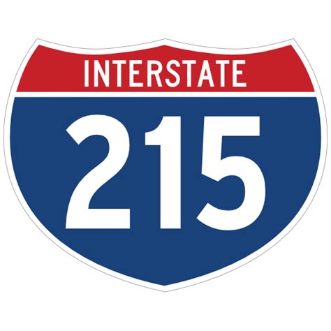 Interstate 215 Sign Magnet