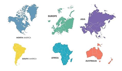 How Many Continents Are There Worldatlas
