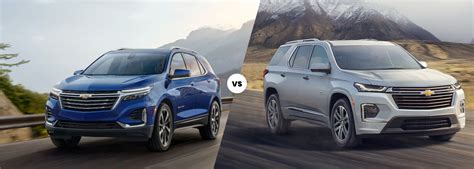 2021 Chevy Traverse Vs 2022 Chevy Equinox Transwest Chevrolet