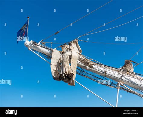Tall Ship Hms Falken A Swedish Navy Training Ship Stock Photo Alamy