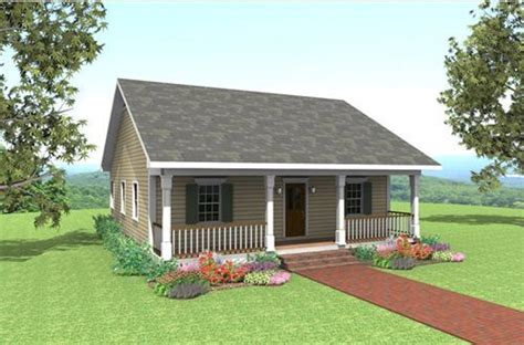 Country Style House Plan 2 Beds 1 Baths 1007 Sqft Plan 44 158