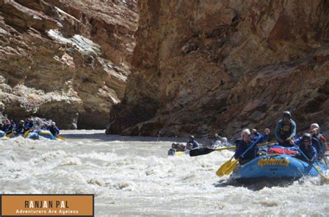 The hand then pulls out a chocolate bar—specifically, a zagnut bar—and offers it to the fly. Riding the great white waters of River Zanskar in Ladakh
