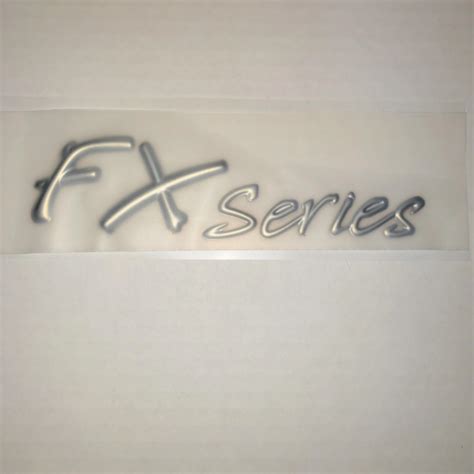New Authentic Skeeter Emblem Fx Series Silver X Ebay