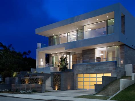 Sleek Modern Home With Terraced Swimming Pool Dawson Design Group