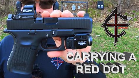 Concealed Carrying With A Red Dot Optic Youtube