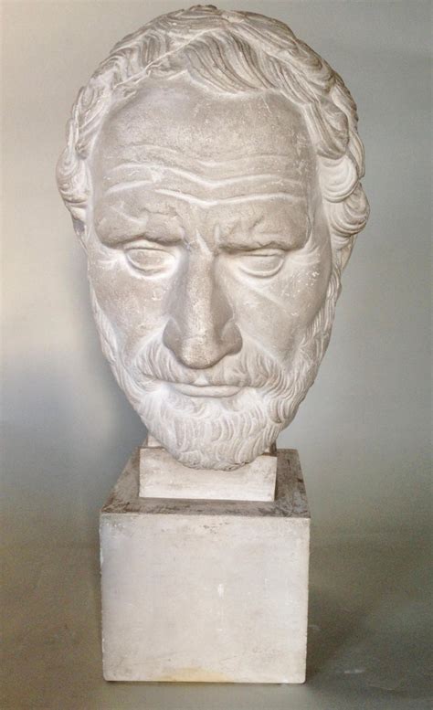 19th Century Plaster Bust Of Brutus The Older For Sale