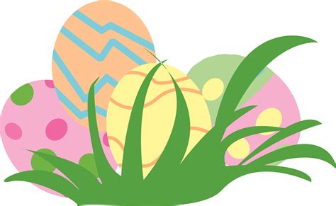Pastel Transparent Background Easter Egg Clipart Clipart Easter Egg