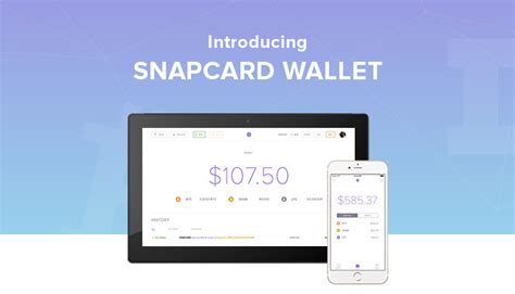 Snapcard Bitcoin Wallet