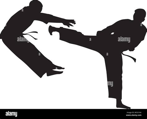 Karate Vector Vectors Hi Res Stock Photography And Images Alamy