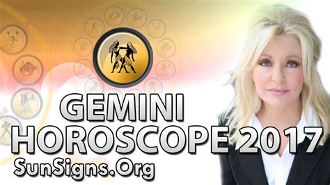 Gemini Horoscope 2017 Predictions Youtube