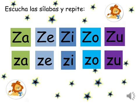 Letra Z Silabas Con Z Abc Fichas Cf