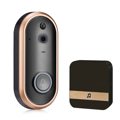 Wifi Smart Video Doorbell Goldcherry Wireless Door Bell 1080p Hd