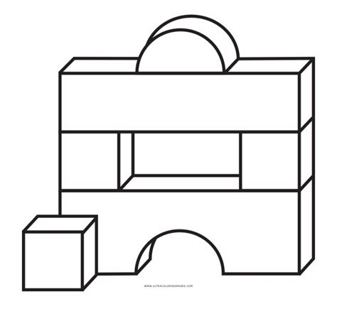 Wooden Block Building Templates