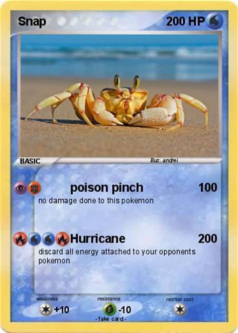 New pokémon snap will be released worldwide on april 30. Pokémon Snap 102 102 - poison pinch - My Pokemon Card