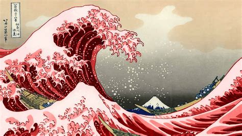 The Great Wave Off Kanagawa Wqhd 1440p Wallpaper Pixelz