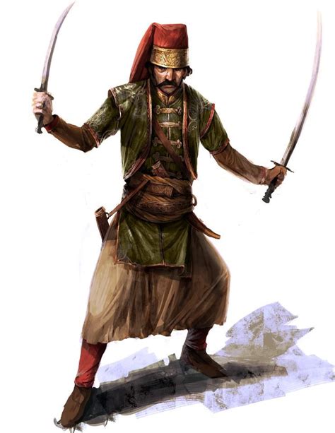 Concept Art From The Assassins Creed Saga Janissaries Ottoman