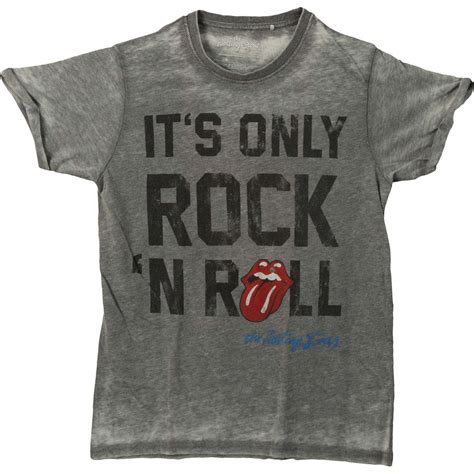 Rolling Stones Its Only Rock N Roll On Burnout Tee Vintage T Shirt