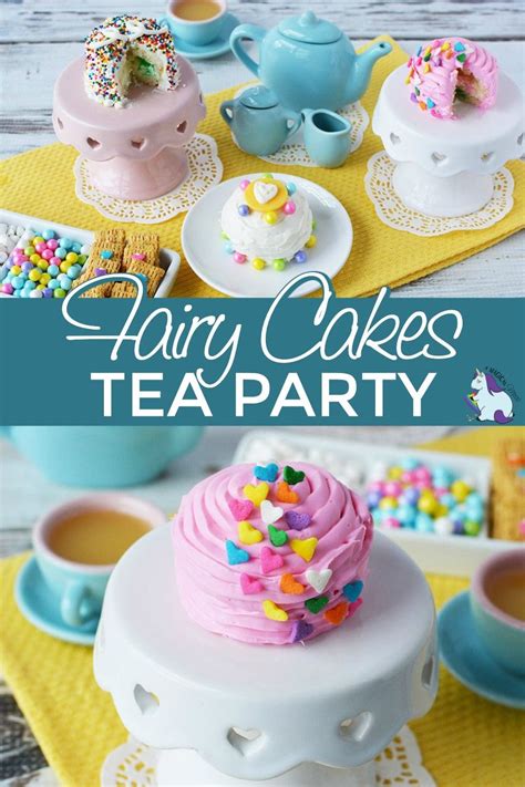Magical Little Fairy Cakes And A Tea Party A Magical Mess