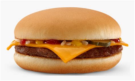 Mcdonalds Cheeseburger Hamburger Fast Food Mcdonalds Transparent