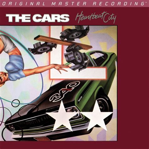 Heartbeat City Vinyl Lp The Cars In A Heartbeat Album Cover Art