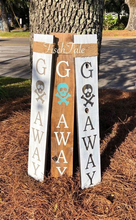 Gone Away Sign