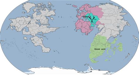 Image Naruto World Mapfictionalpng Naruto Oc Wiki