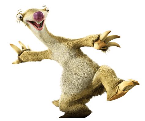 Download Ice Age Character Sid Ready To Run Transparent Png Stickpng