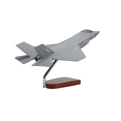 Lockheed Martin F 35c® Jsfcv Limited Edition Large Mahogany Model In