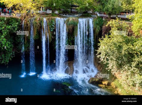 Duden Waterfall Antalya Turkey Stock Photo Alamy