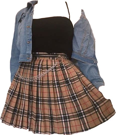 falda ropa tumblr 90s fashion sticker by chicavolumen