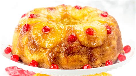 Stir in lemon peel and vanilla and remaining crushed pineapple. Pineapple Upside Down Bundt Cake {A Twist on a Classic Cake}