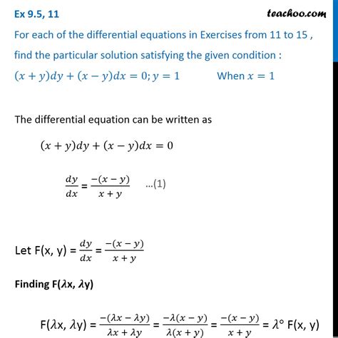 コレクション x y dy dx x 2y general solution 234196 find the general solution of the differential