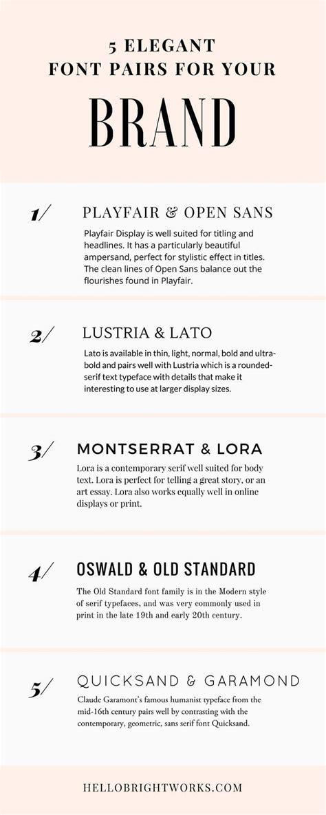 Elegant Fonts For Your Brand Font Pairing Elegant Font Brand Fonts